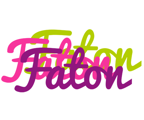 Faton flowers logo