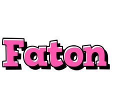 Faton girlish logo