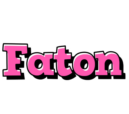 Faton girlish logo