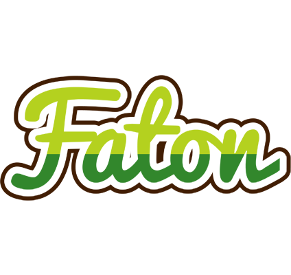 Faton golfing logo