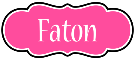 Faton invitation logo