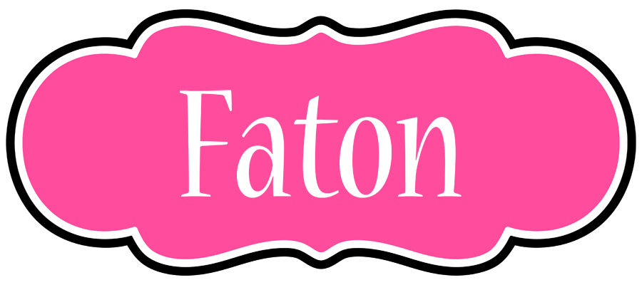 Faton invitation logo