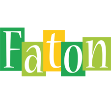 Faton lemonade logo