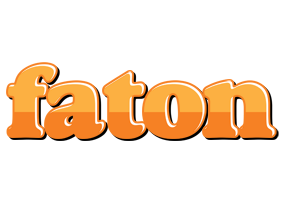 Faton orange logo