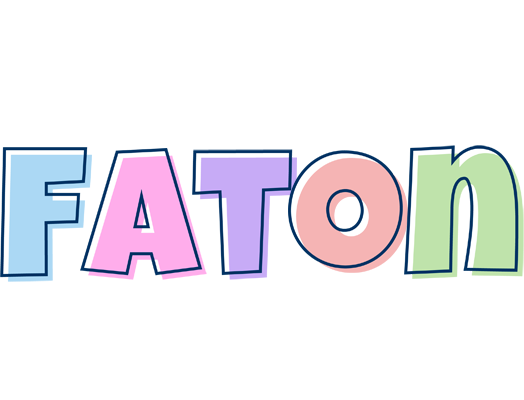 Faton pastel logo