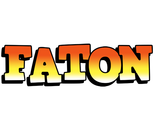 Faton sunset logo