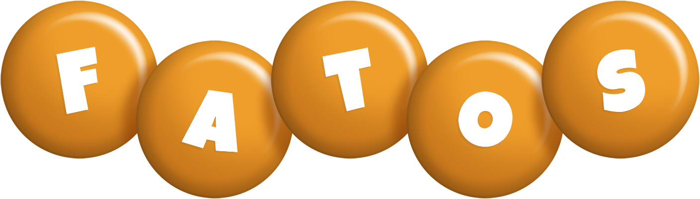 Fatos candy-orange logo