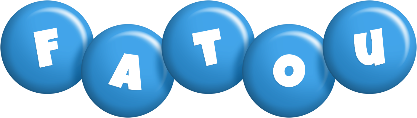 Fatou candy-blue logo