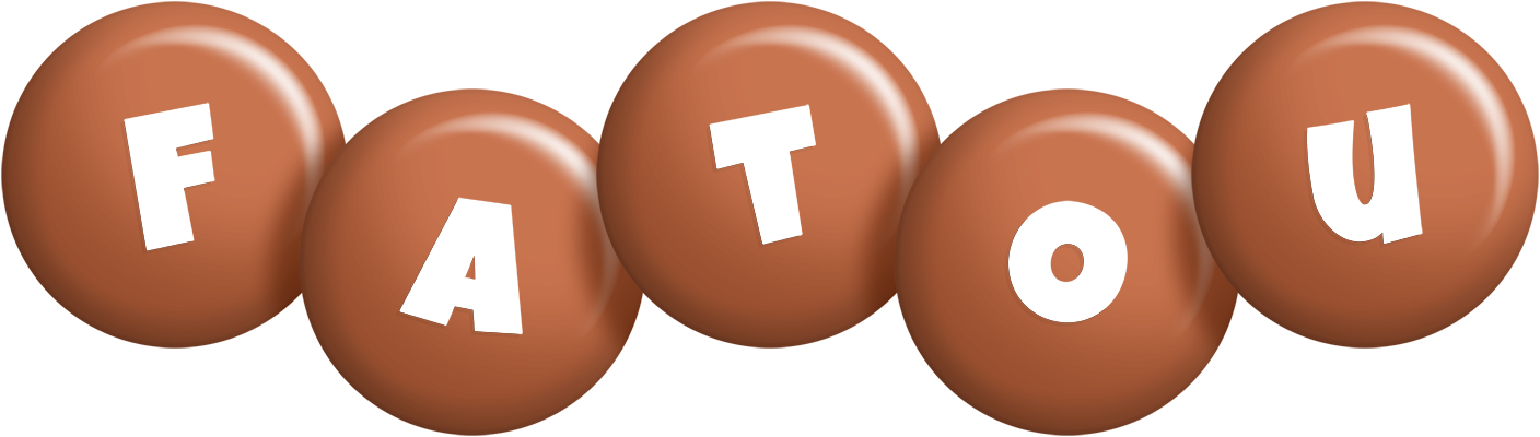 Fatou candy-brown logo