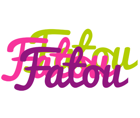 Fatou flowers logo