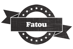 Fatou grunge logo