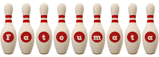 Fatoumata bowling-pin logo