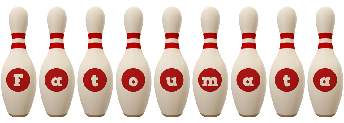 Fatoumata bowling-pin logo