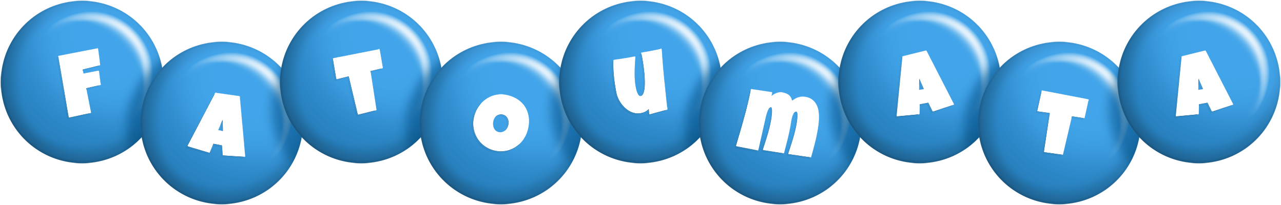 Fatoumata candy-blue logo