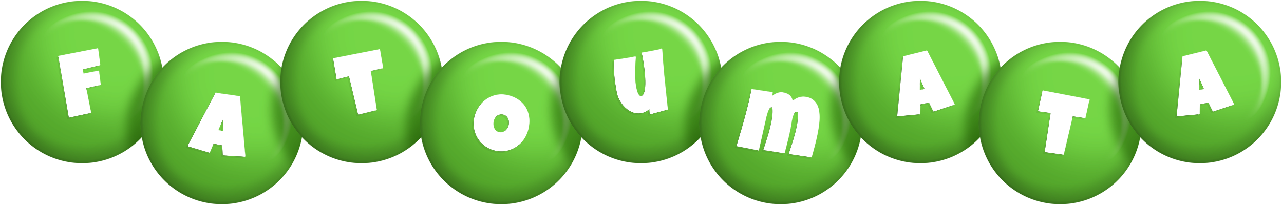 Fatoumata candy-green logo