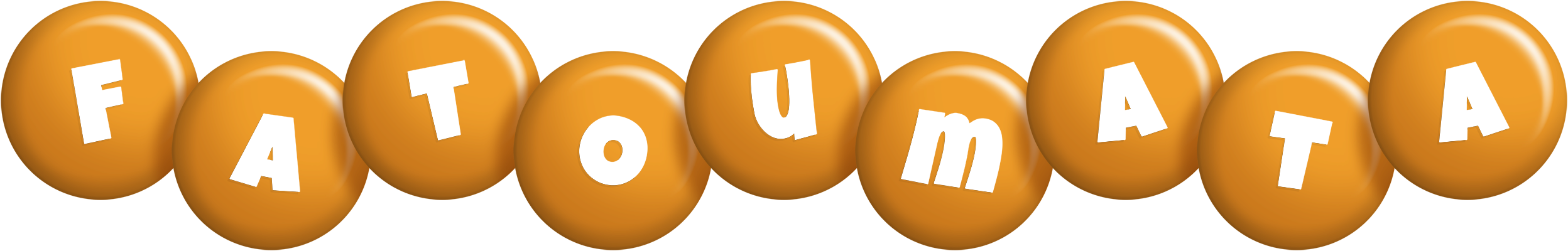 Fatoumata candy-orange logo