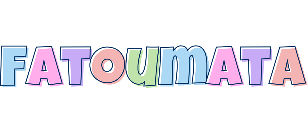 Fatoumata pastel logo