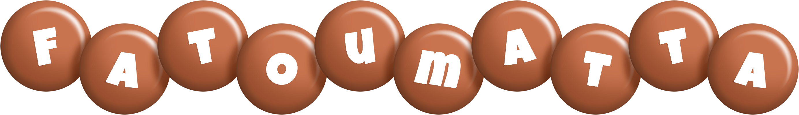 Fatoumatta candy-brown logo