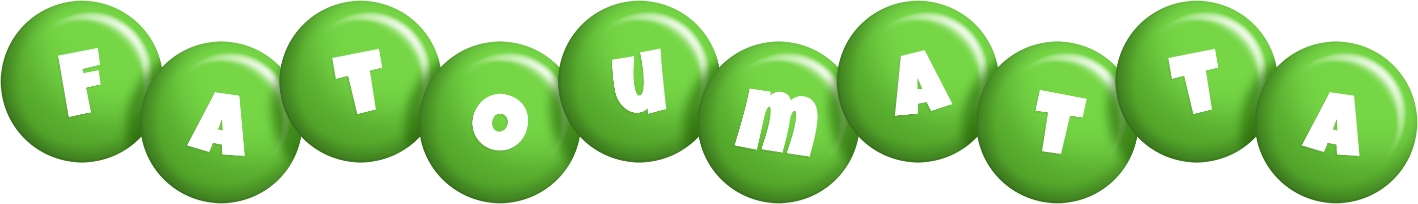 Fatoumatta candy-green logo