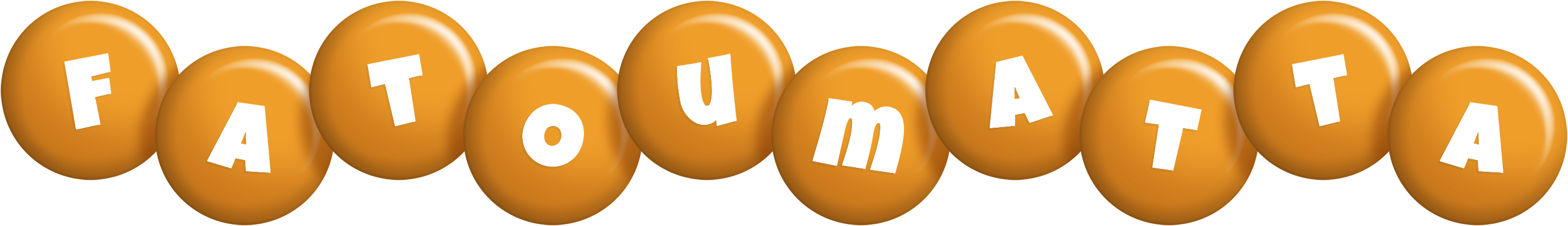 Fatoumatta candy-orange logo