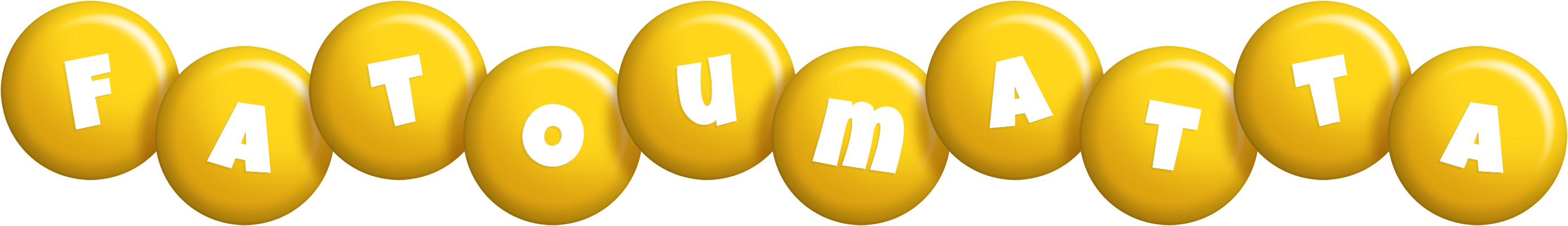 Fatoumatta candy-yellow logo
