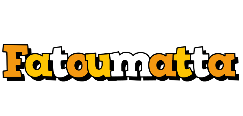 Fatoumatta cartoon logo