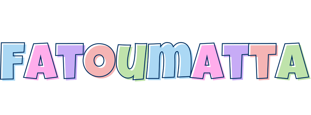 Fatoumatta pastel logo