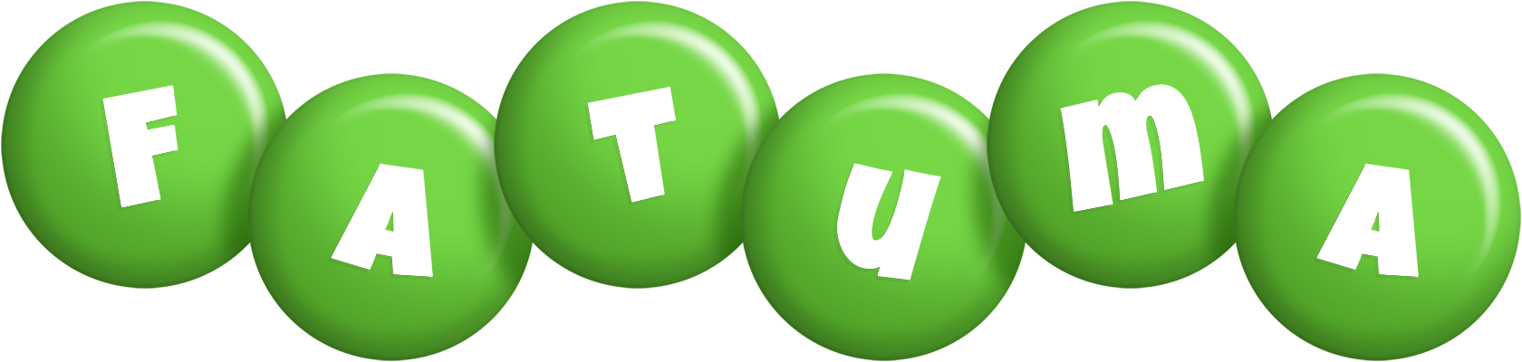 Fatuma candy-green logo