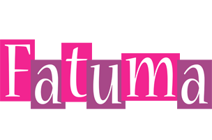 Fatuma whine logo