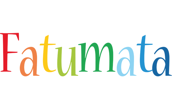 Fatumata birthday logo
