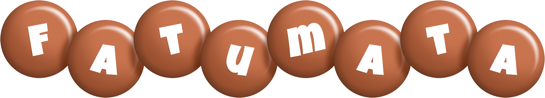Fatumata candy-brown logo