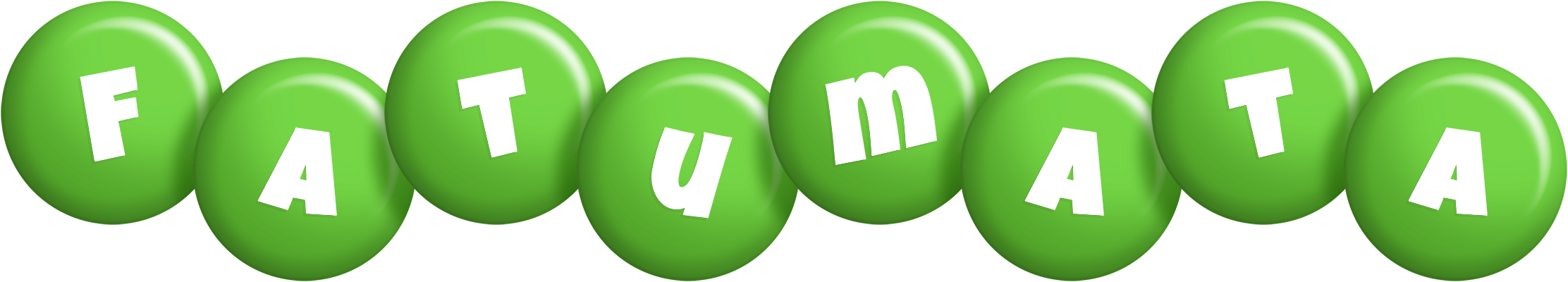 Fatumata candy-green logo