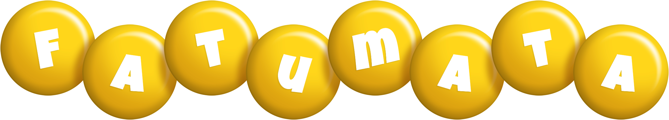 Fatumata candy-yellow logo