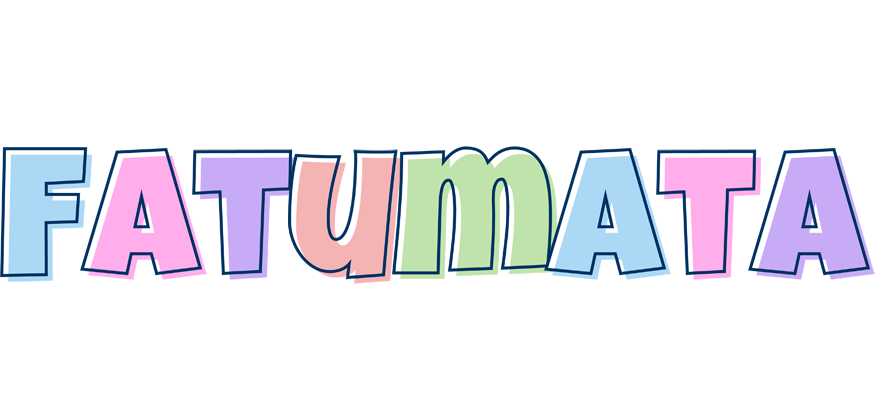 Fatumata pastel logo