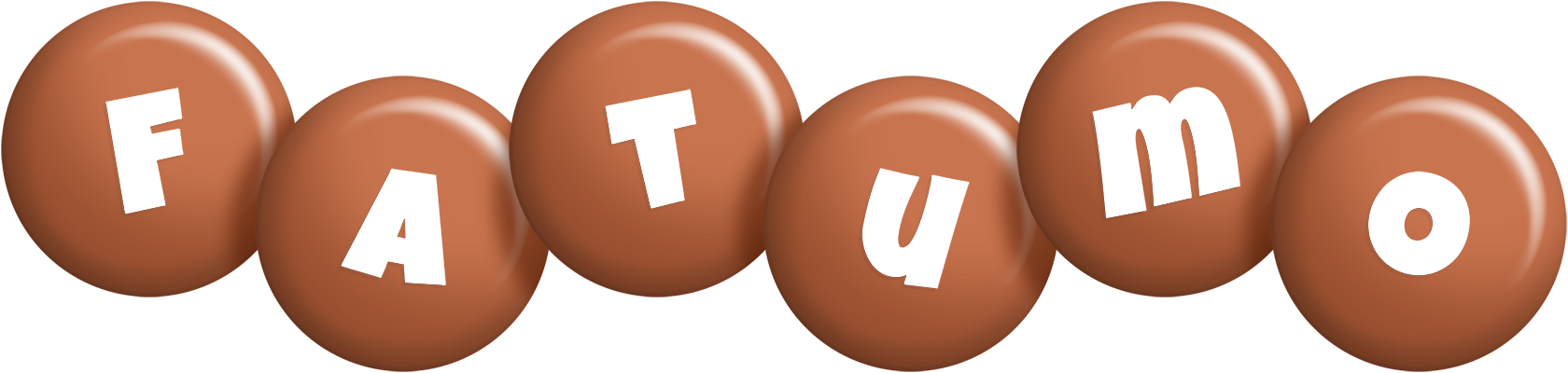 Fatumo candy-brown logo