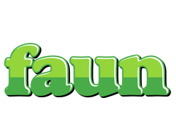Faun apple logo