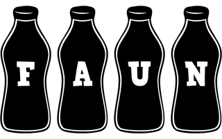 Faun bottle logo