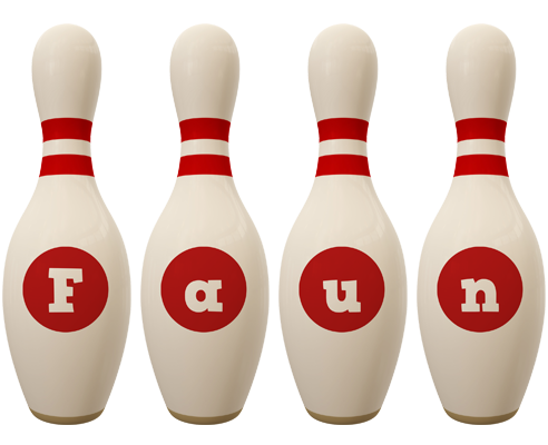 Faun bowling-pin logo