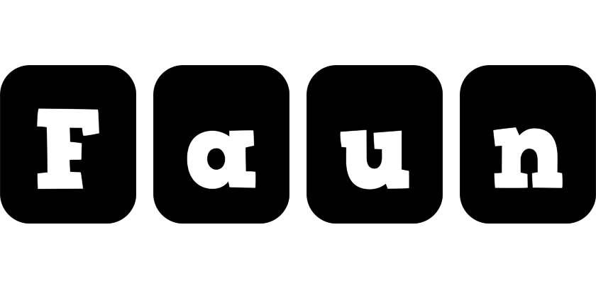 Faun box logo