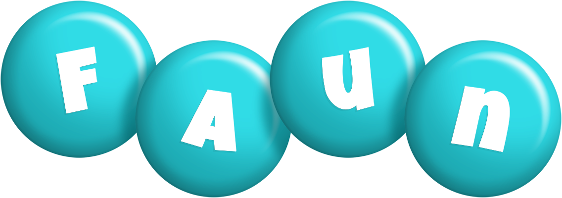 Faun candy-azur logo
