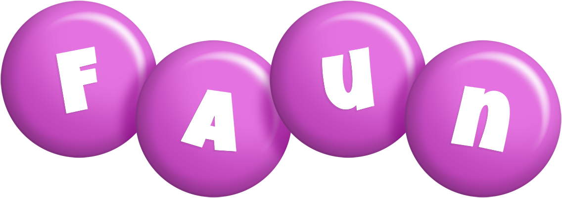 Faun candy-purple logo