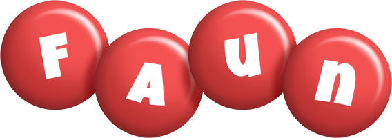 Faun candy-red logo
