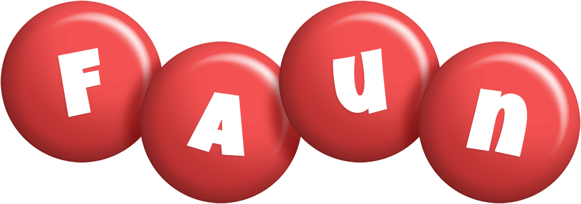 Faun candy-red logo