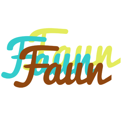 Faun cupcake logo