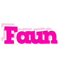 Faun dancing logo