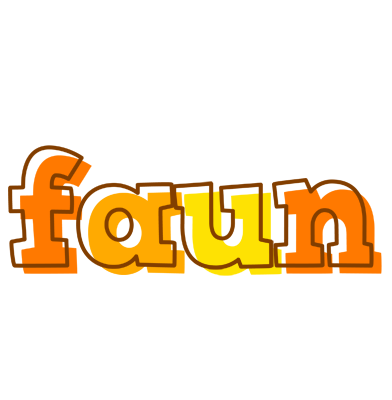 Faun desert logo