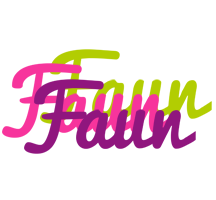 Faun flowers logo