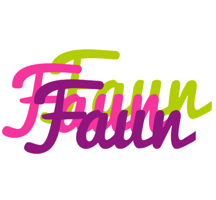 Faun flowers logo