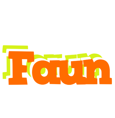 Faun healthy logo