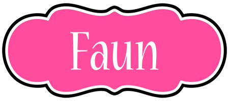 Faun invitation logo